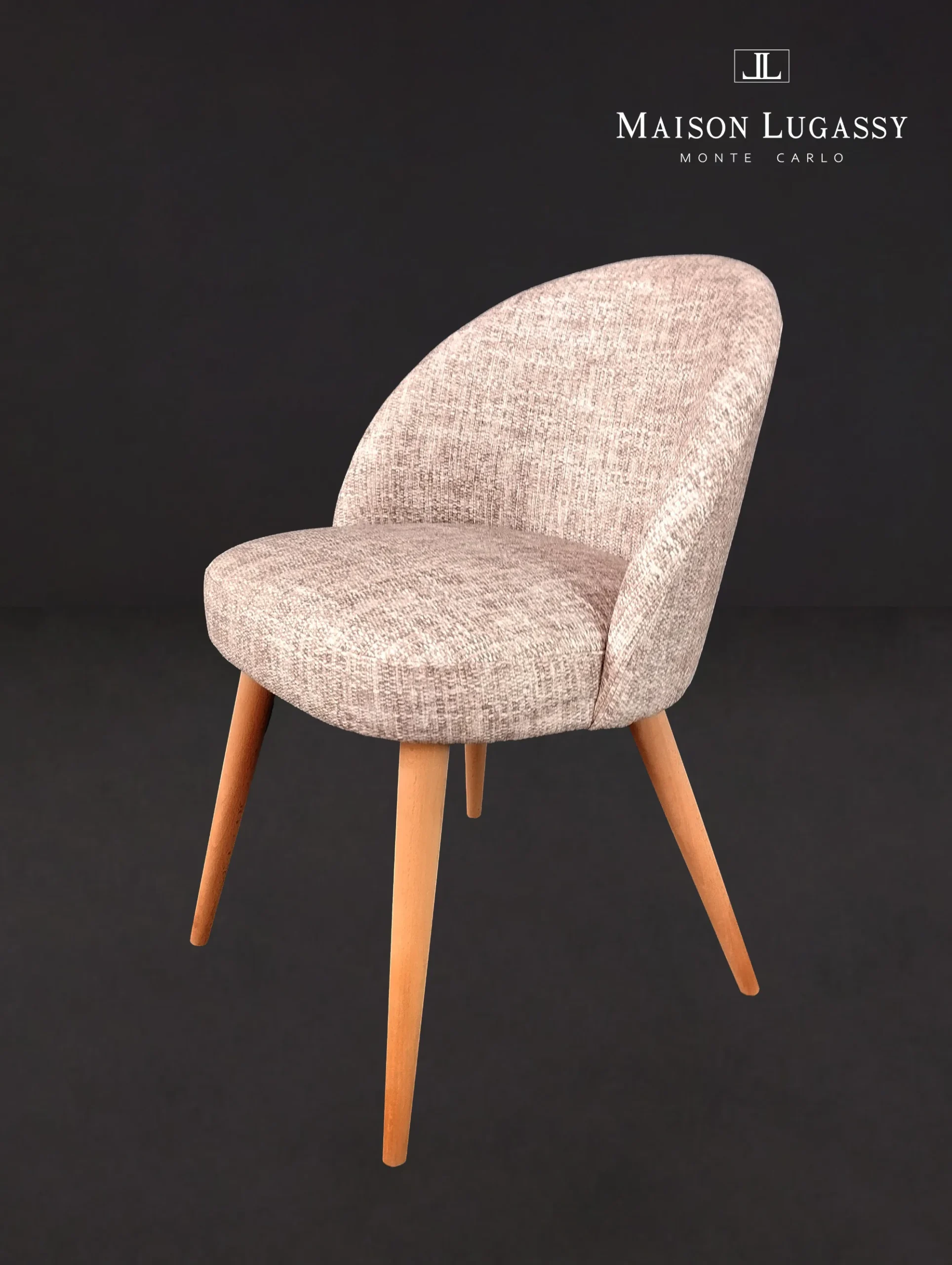 Chaise de repas "Louise" doux et élégant