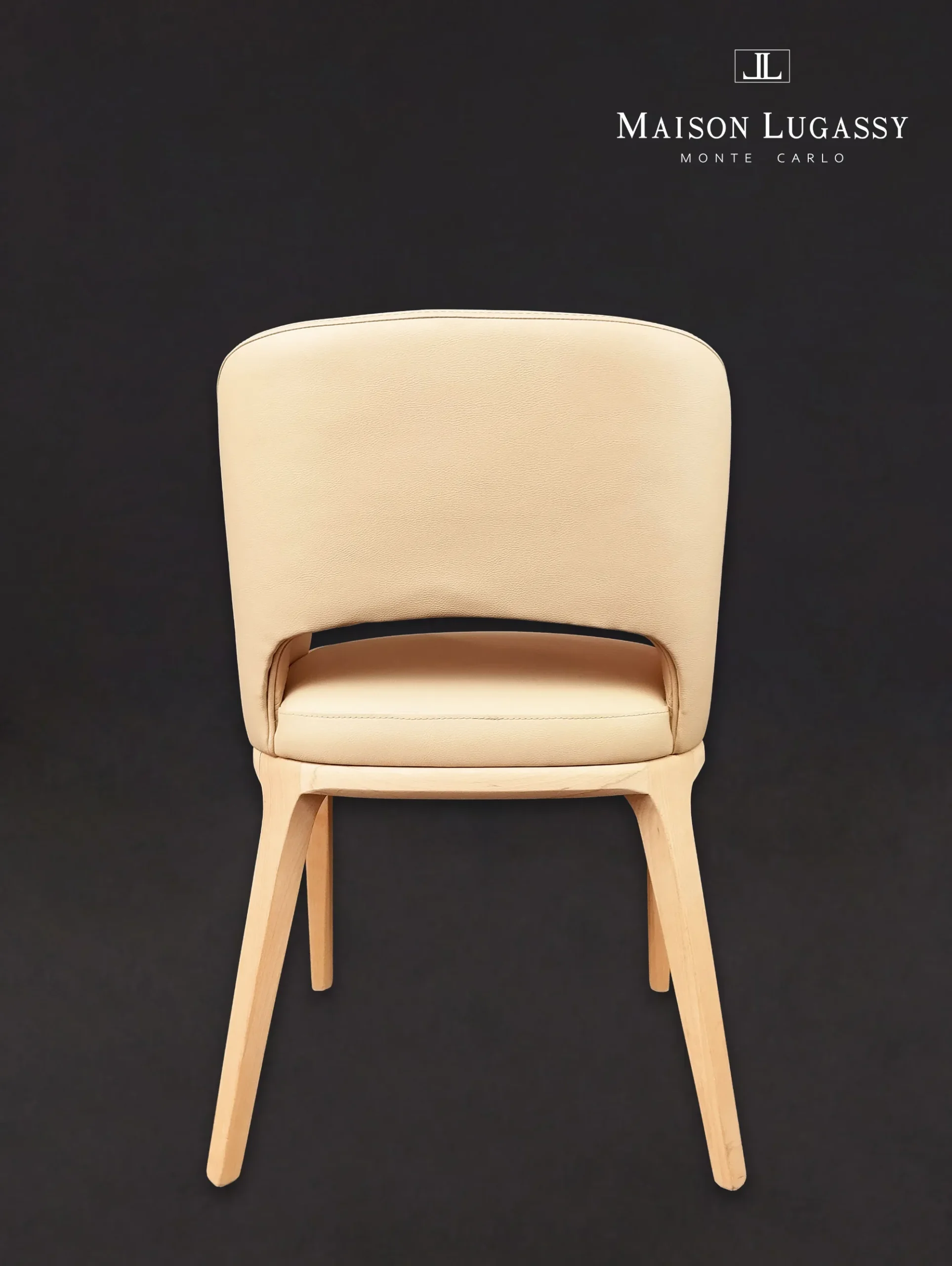 Fauteuil de repas "Caroline" ergonomique et moderne vue de dos