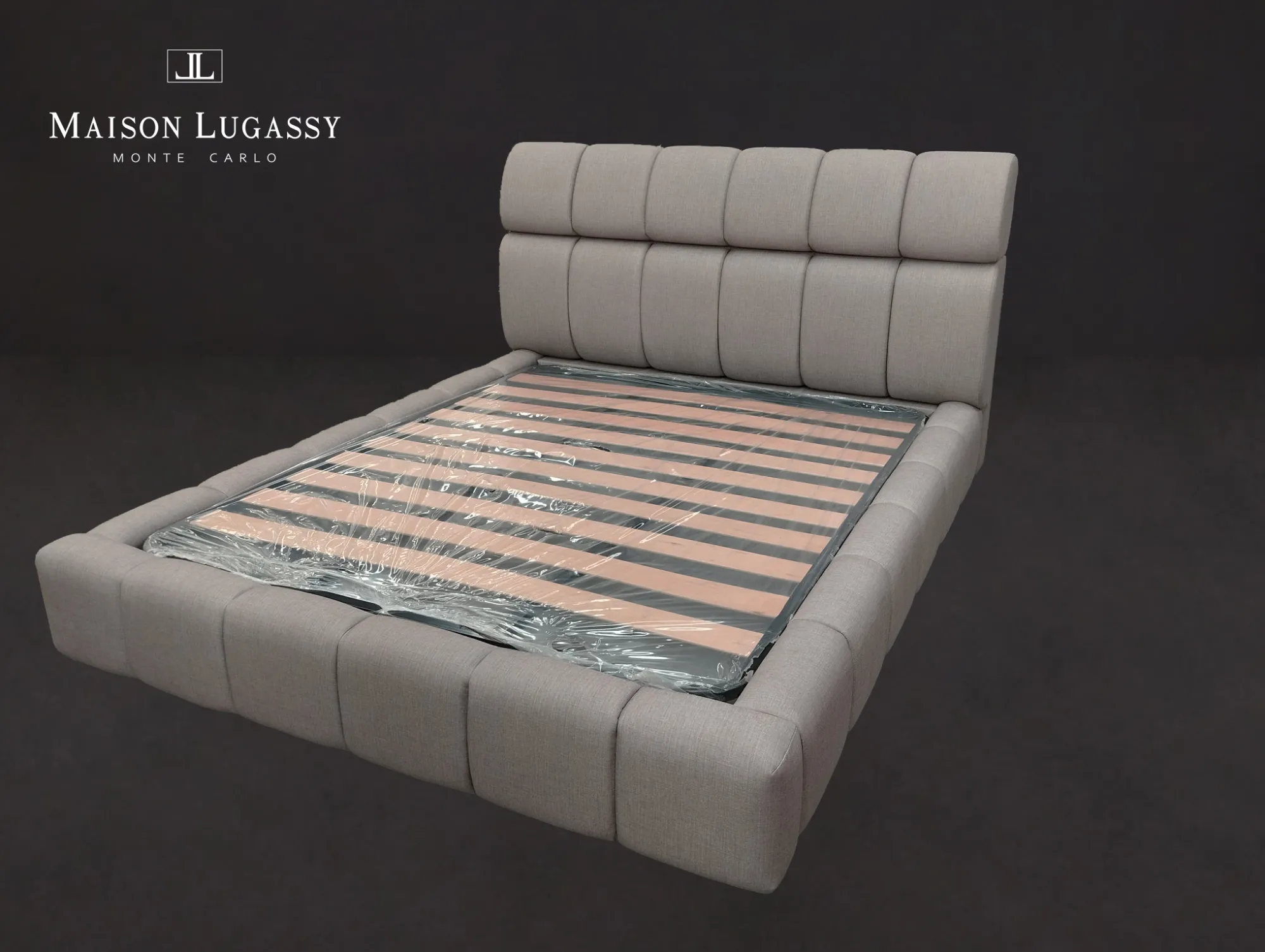 Lit design "Roman" en conception exclusive